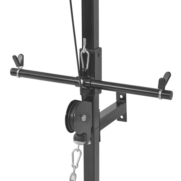 vidaXL Treningstårn med vektstang- og manualsett 30,5 kg