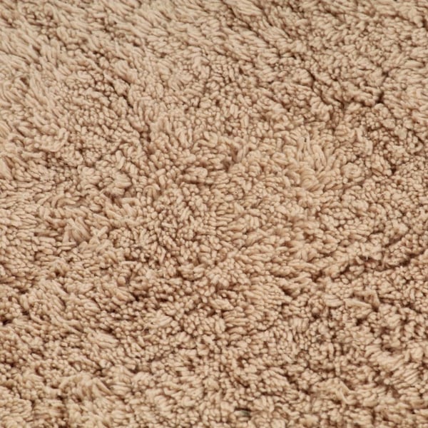 vidaXL Badrumsmattor 3 st tyg beige