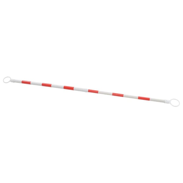 vidaXL Uttrekkbare trafikkjeglestenger 2 stk plast 116-197 cm