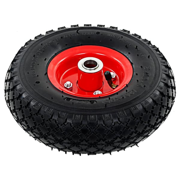 vidaXL Sekketralle hjul 2 stk gummi 3,00-4 (245x82)
