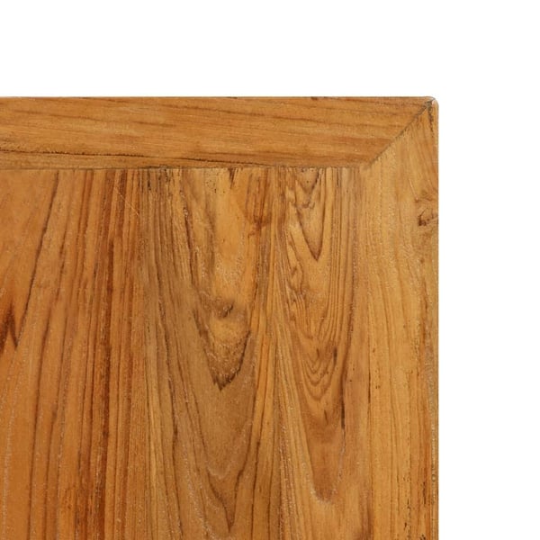 vidaXL Barbord gjenvunnet heltre teak 60x60x107 cm