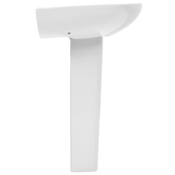 vidaXL Servant frittstående sokkel keramisk hvit 650x520x200 mm