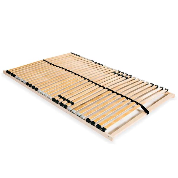 vidaXL lamelbund til seng med 28 lameller 7 zoner 100 x 200 cm