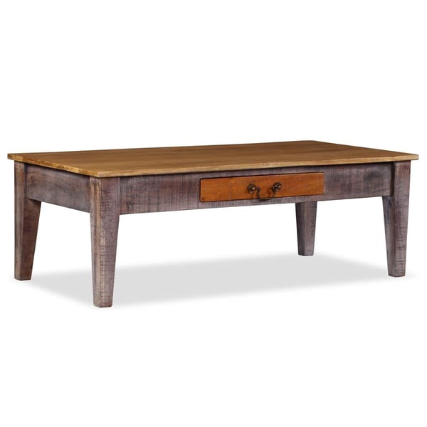 vidaXL Sohvapöytä vintagetyyli puu 118x60x40 cm
