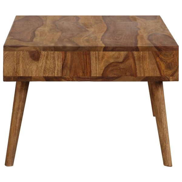 vidaXL sofabord 110 x 50 x 35 cm massivt sheeshamtræ