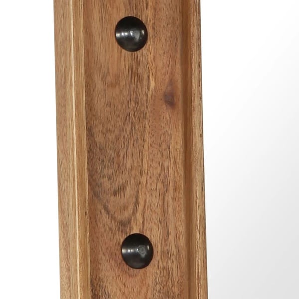 vidaXL Peili kiinteä akaasiapuu 50x80 cm