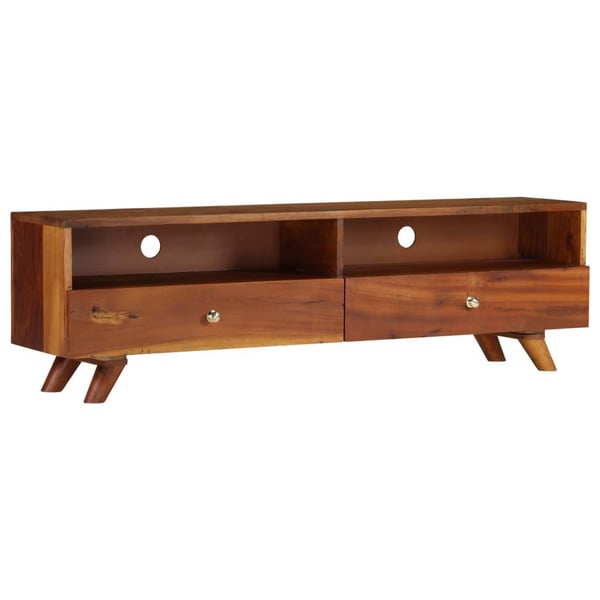 vidaXL tv-skab 140x30x40 cm massivt genbrugstræ