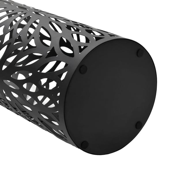 vidaXL paraplystativ blade stål sort
