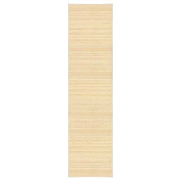 vidaXL Matto bambu 80 x 300 cm luonnollinen