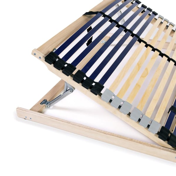 vidaXL lamelbund til seng med 42 lameller 7 zoner 140 x 200 cm