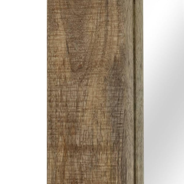 vidaXL Peili kiinteä mangopuu 50x110 cm