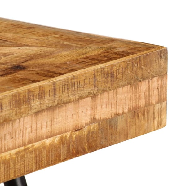 vidaXL Skrivebord heltre mango 118x50x75 cm