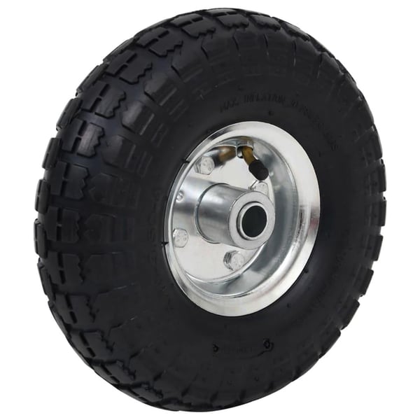 vidaXL Sekketrallehjul 4 stk gummi 4,10/3,50-4 (260x83)