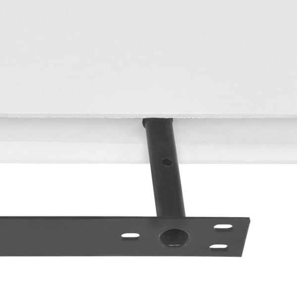 vidaXL væghylder 4 stk. 120 cm hvid