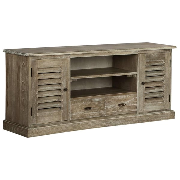 vidaXL tv-skab 145x35x60 cm massivt minditræ