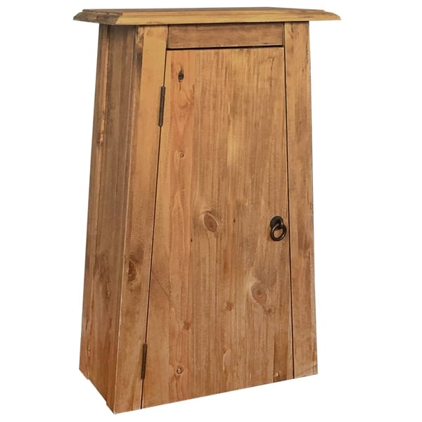 vidaXL Baderomssett 5 deler heltre furu