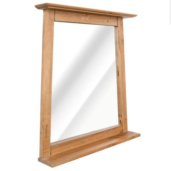 vidaXL Baderomssett 5 deler heltre furu
