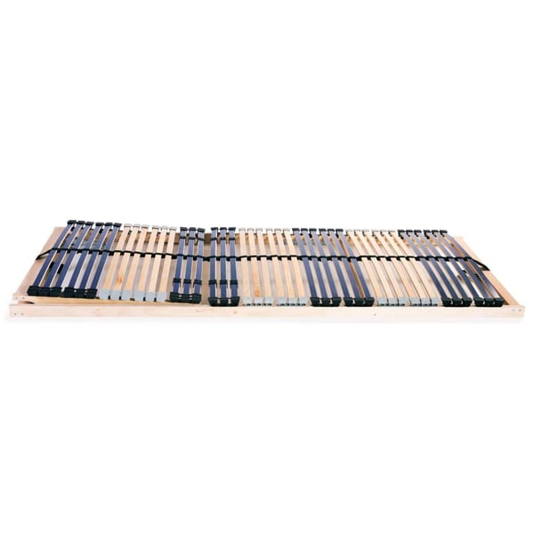vidaXL lamelbund til seng med 42 lameller 7 zoner 90 x 200 cm