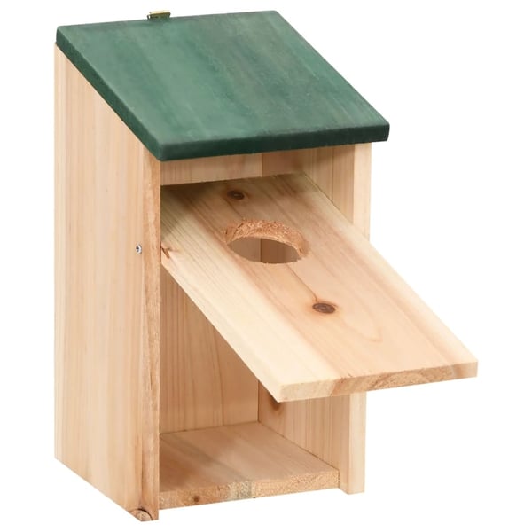 vidaXL Fuglehus 8 stk tre 12x12x22 cm