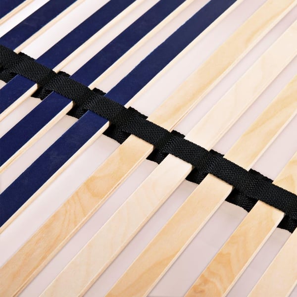 vidaXL Spilebase med 42 lameller 7 soner 100x200 cm
