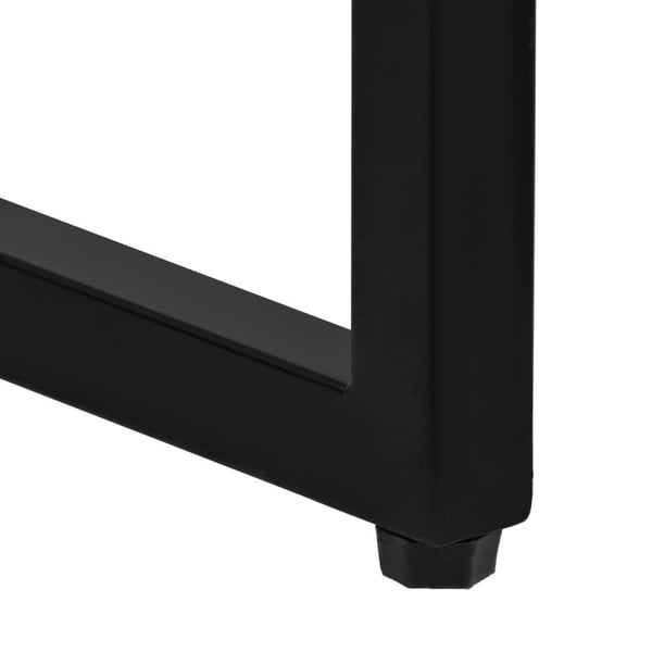 vidaXL Barbord gjenvunnet heltre 70x70x106 cm