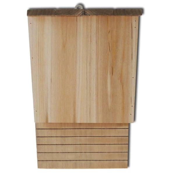vidaXL Lepakkokopit 4 kpl 22 x 12 x 34 cm puu