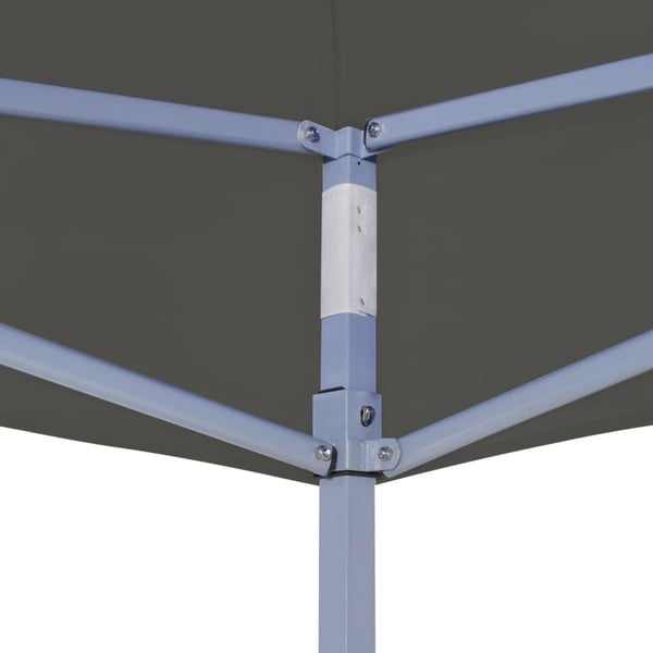 vidaXL foldbart festtelt pop-up 3 x 3 m antracitgrå