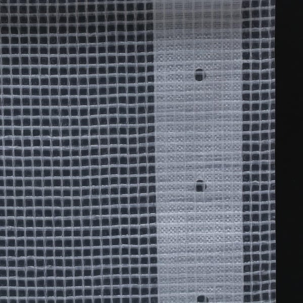 vidaXL Leno Presenning 260 g/m² 1,5x5 m hvit
