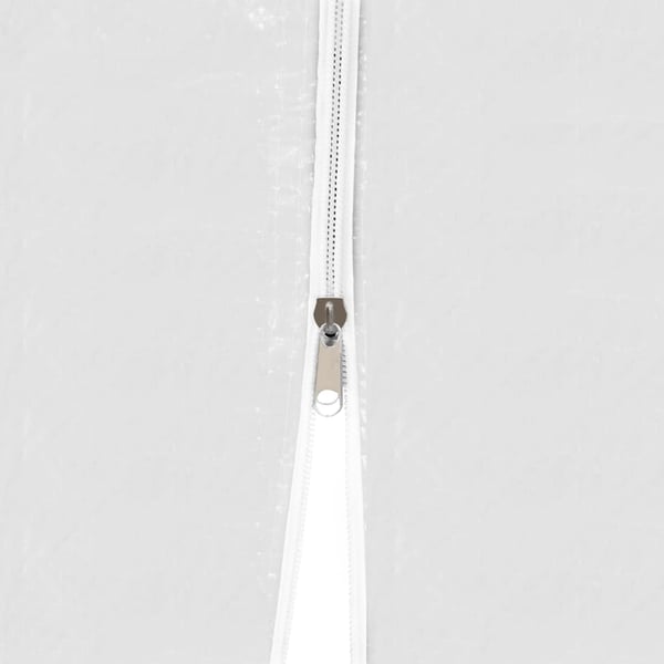 vidaXL Markise Hvit 3,5 x 2,5 m Metall