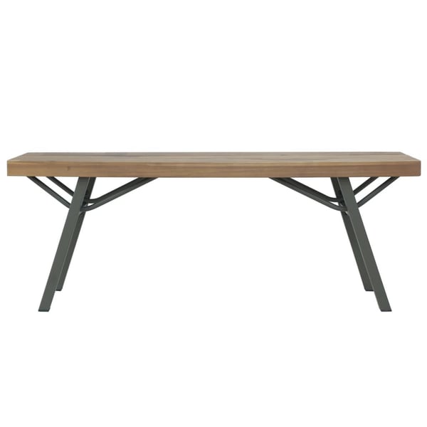 vidaXL havebænk 120 cm massivt akacietræ