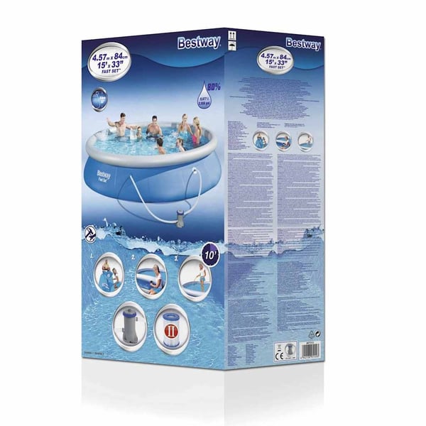 Bestway Uima-allassarja Fast Set 457x84 cm 57313