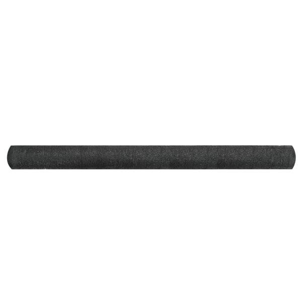 vidaXL Skjermnett HDPE 1,5x25 m svart