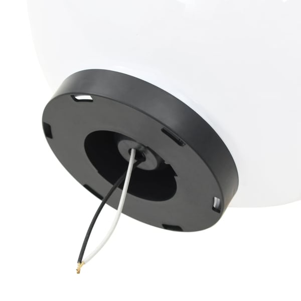 vidaXL Lampesett LED 3 stykker sfærisk 20/30/40 cm PMMA
