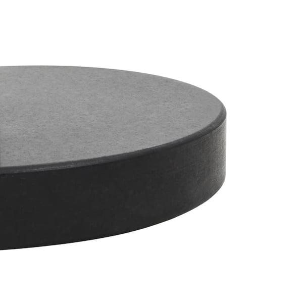 vidaXL parasolfod granit 30 kg rund sort