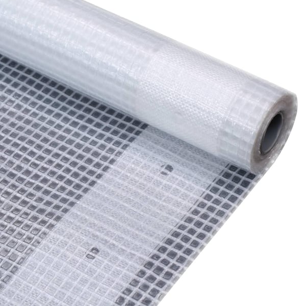 vidaXL leno-presenning 260 g/m² 3 x 4 m hvid