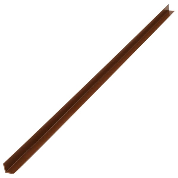 vidaXL Terassin reunuslauta WPC 170 cm vaaleanruskea