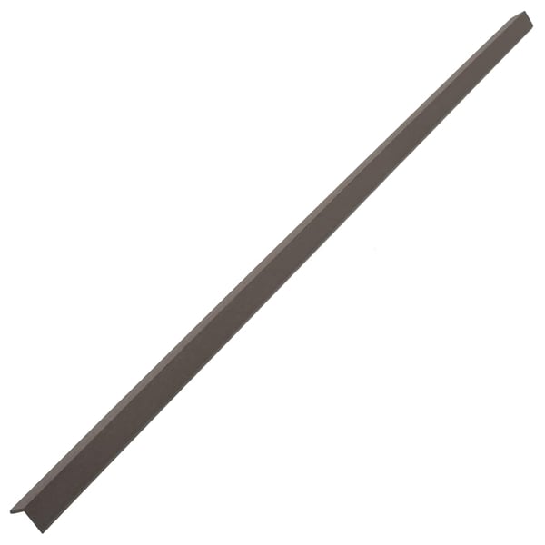 vidaXL Terassin reunuslauta WPC 170 cm tummanruskea
