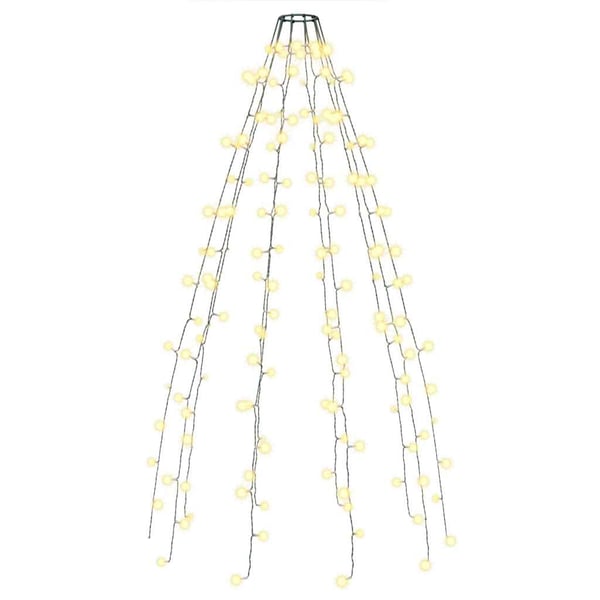 vidaXL Juletrelys med 150 lysdioder 150 cm