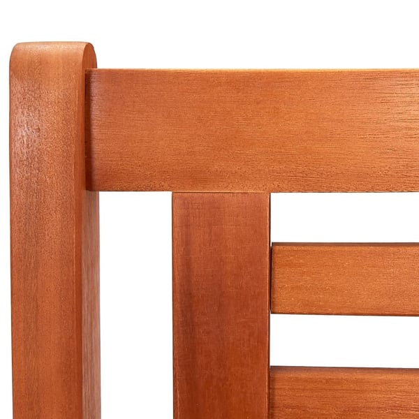 vidaXL 3-seters hagebenk 150 cm heltre eukalyptus