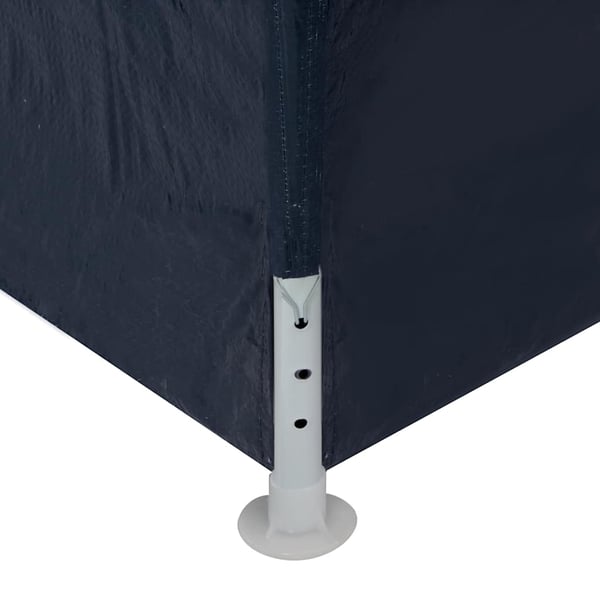 vidaXL Markise Hvit 3,5 x 2,5 m Metall