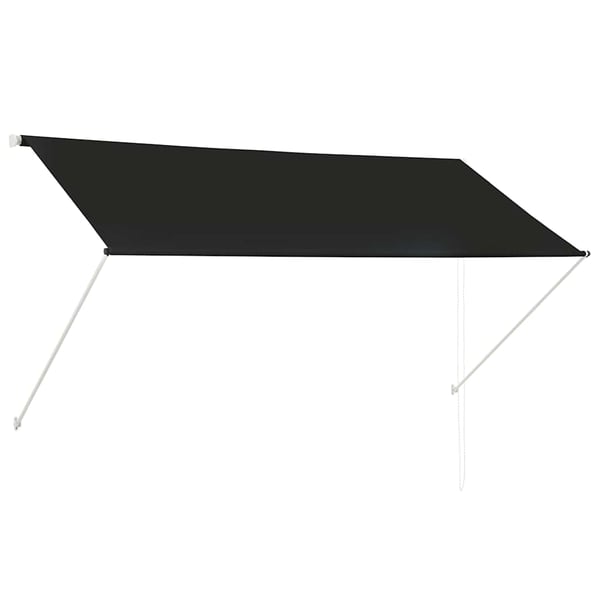 vidaXL foldemarkise 250 x 150 cm antracitgrå