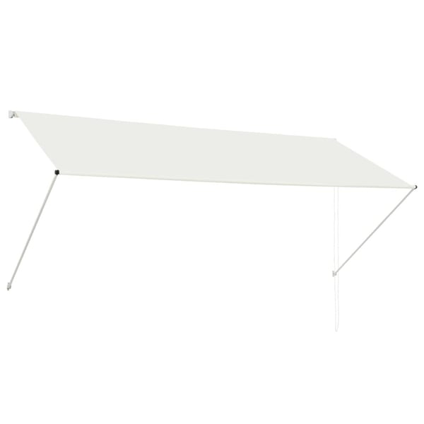 vidaXL Markis 300x150 cm gräddvit