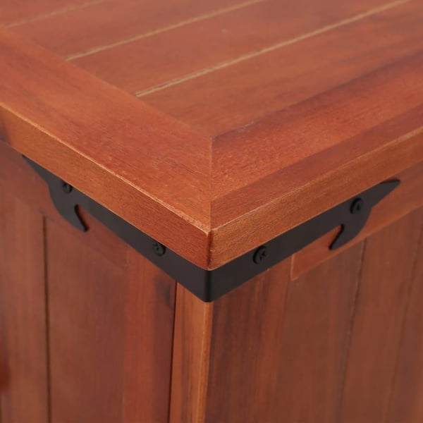 vidaXL Oppbevaringskiste 90x45x40 cm heltre akasie