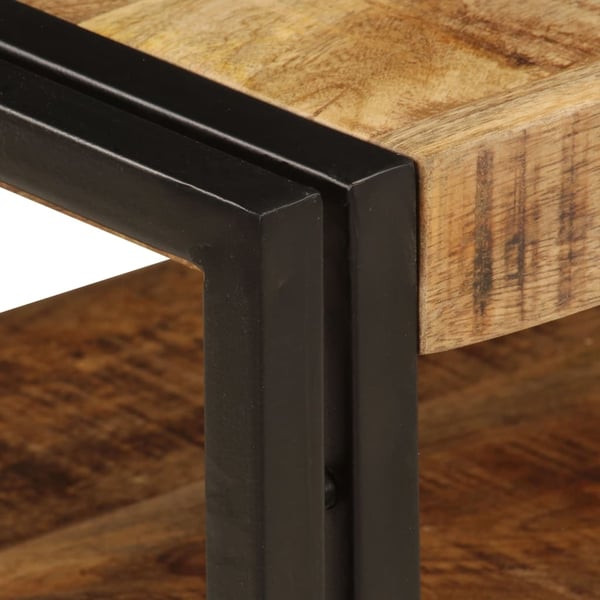 vidaXL TV-benk 120x35x45 cm heltre mango