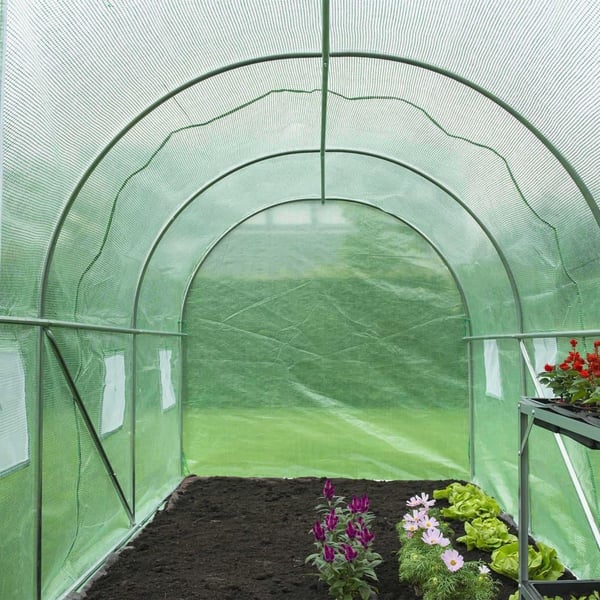 Nature Drivhus 3,5x2x2 m grønn