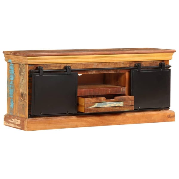 vidaXL TV-taso 110x30x45 cm kierrätetty puu