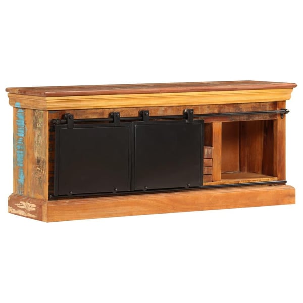 vidaXL TV-taso 110x30x45 cm kierrätetty puu