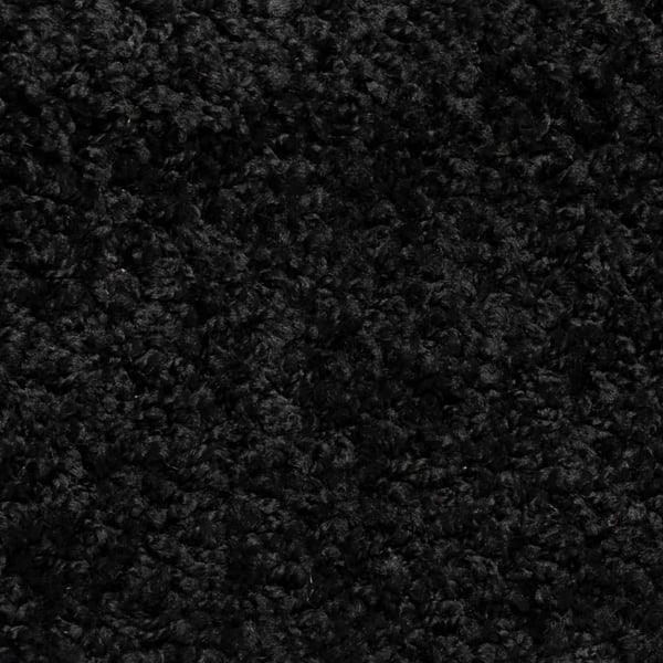 vidaXL 15 stk. trappemåtter 56x17x3 cm sort