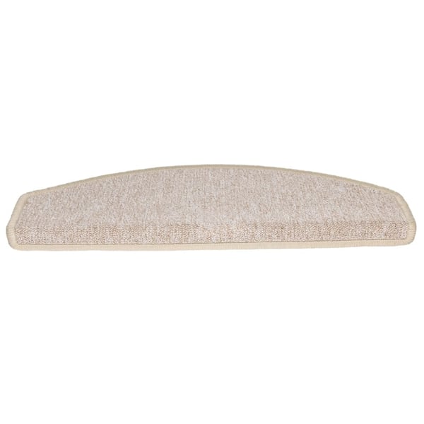 vidaXL 15 stk. trappemåtter 65 x 24 x 4 cm gråbrun