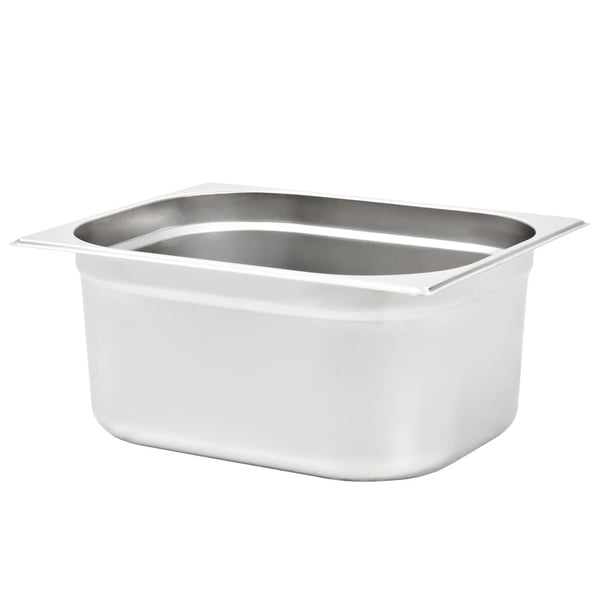 vidaXL Gastronormbeholdere 2 stk GN 1/2 150 mm rustfritt stål